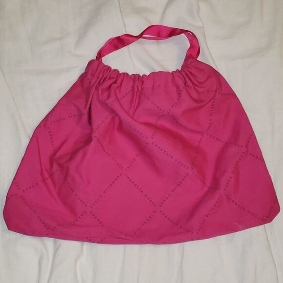 CORNELIA guest drawstring wristlet Pink bag - Picture 1 of 3